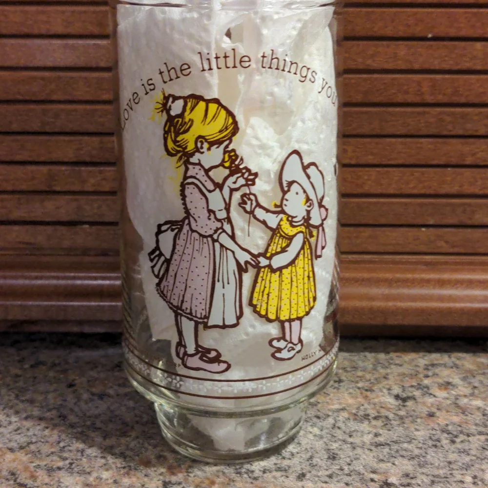Vintage Holly Hobbie Limited Edition Coke Collectors Glasses- Set of 5